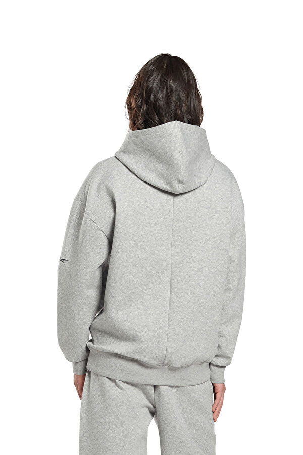 Reebok Ts Dreamblend Cotto Серый Взрослый, Унисекс Толстовка С Капюшоном