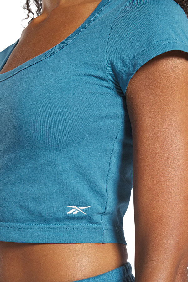 CL WDE JERSEY TOP BLUE Woman 054