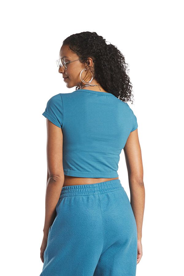 CL WDE JERSEY TOP BLUE Woman 054