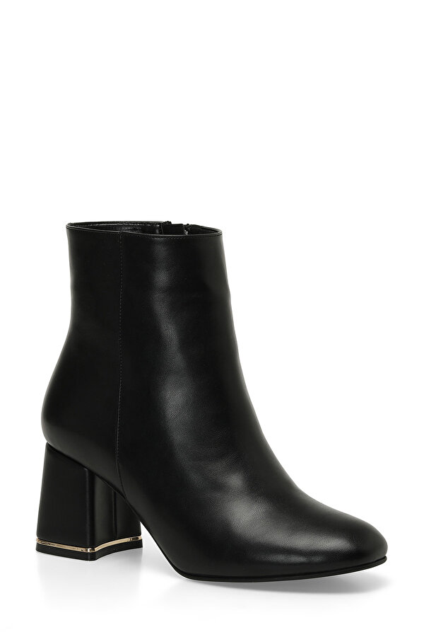 21K-256 4PR Siyah Kadın Topuklu Bot