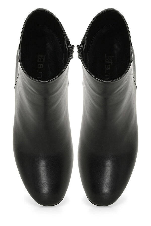 21K-256 4PR Siyah Kadın Topuklu Bot