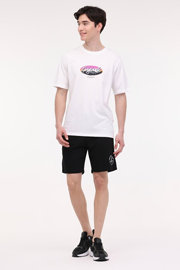 JORTAMPA TEE SS CREW NECK Beyaz Erkek Kısa Kol T-Shirt
