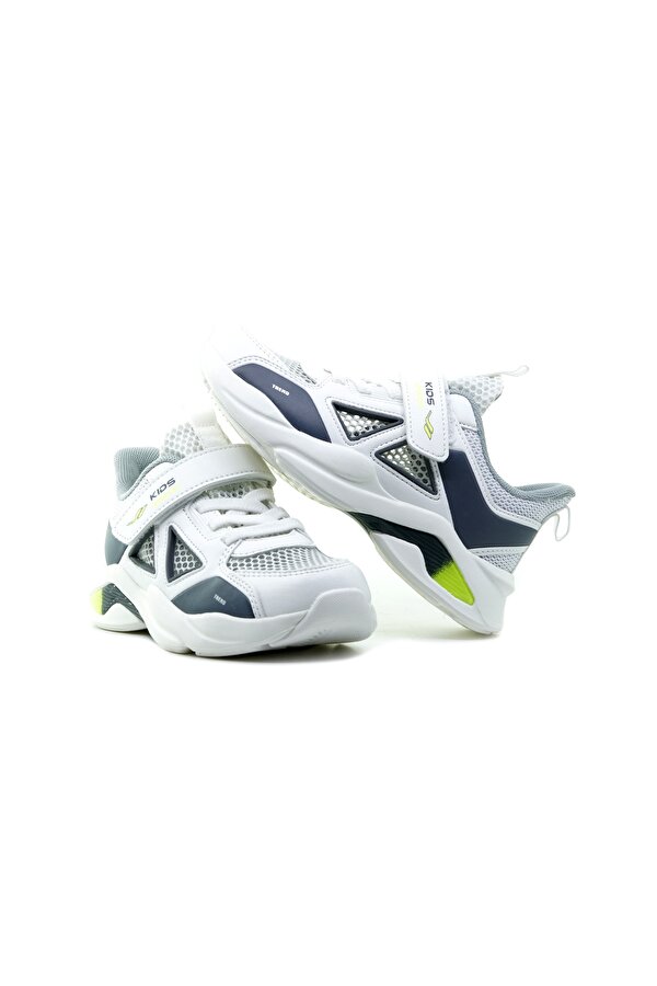 PUZZLE ERKEK ÇOCUK SNEAKER GÜNLÜK SPOR AYAKKABI (28-35)  24Y PUZZLE FE BEYAZ