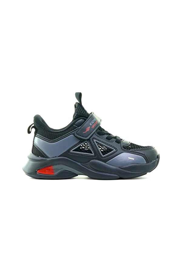 PUZZLE ERKEK ÇOCUK SNEAKER GÜNLÜK SPOR AYAKKABI (28-35)  24Y PUZZLE FE SİYAH