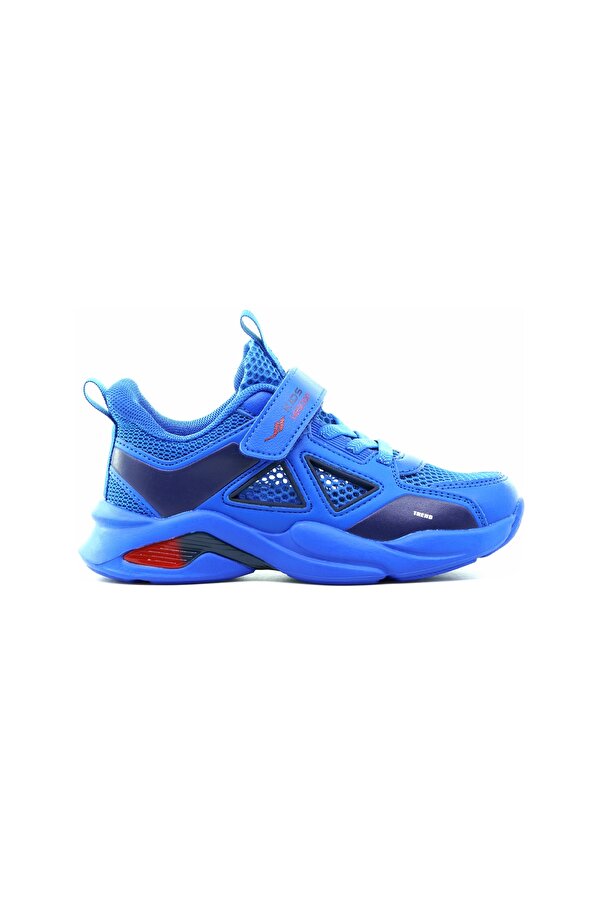 PUZZLE ERKEK ÇOCUK SNEAKER GÜNLÜK SPOR AYAKKABI (28-35)  24Y PUZZLE FE SAKS MAVİ