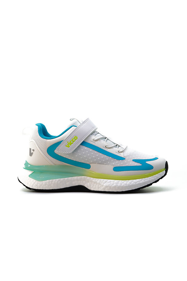VİCCO YUKON ERKEK ÇOCUK ANATOMİK TABAN SNEAKER GÜNLÜK SPOR AYAKKABI (31-37)  24Y 346.122 FE BEYAZ