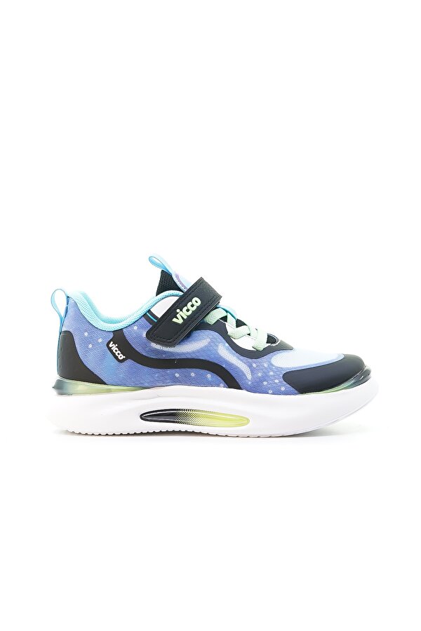 VİCCO SANCHO ERKEK ÇOCUK ANATOMİK TABAN SNEAKER SPOR AYAKKABI (31-37)  24Y 346.159 FE SAKS MAVİ