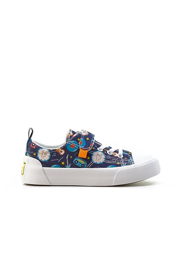 VİCCO LEE UNISEX ÇOCUK BASİC ANATOMİK TABAN KETEN GÜNLÜK AYAKKABI (26-38)  24Y 346.141 EU SAKS MAVİ