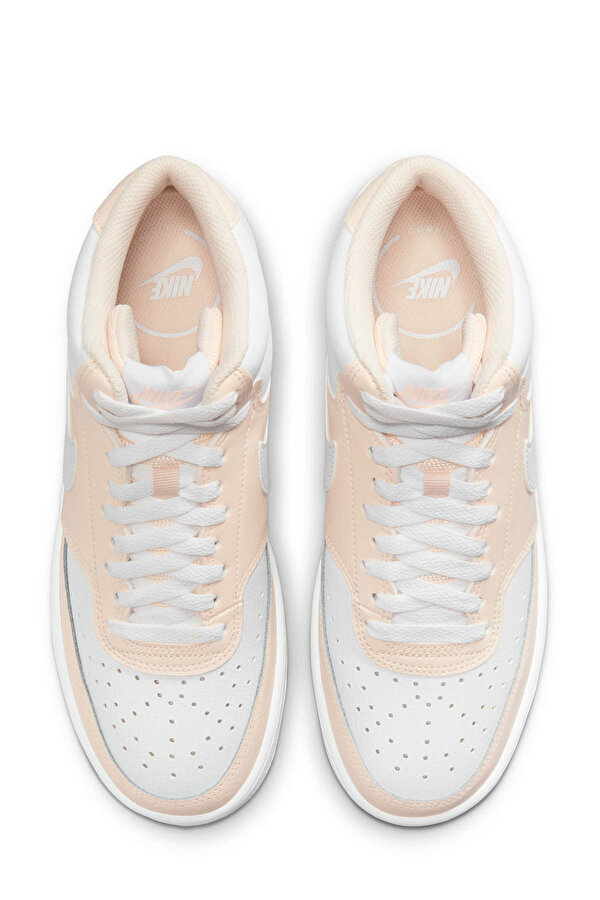 COURT VISION MID Beyaz Kadın High Sneaker