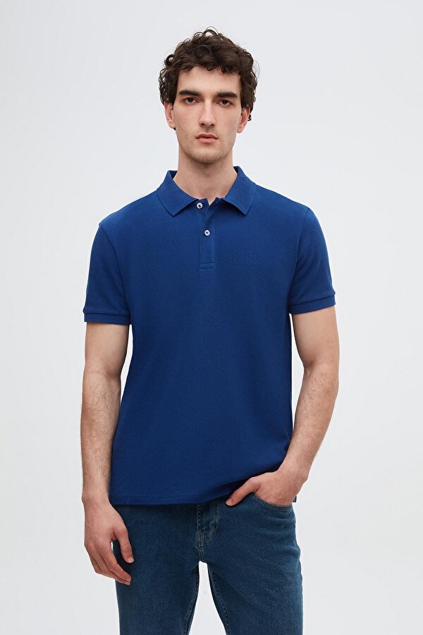 Ds Damat Regular Fit Saks Mavi T-Shirt