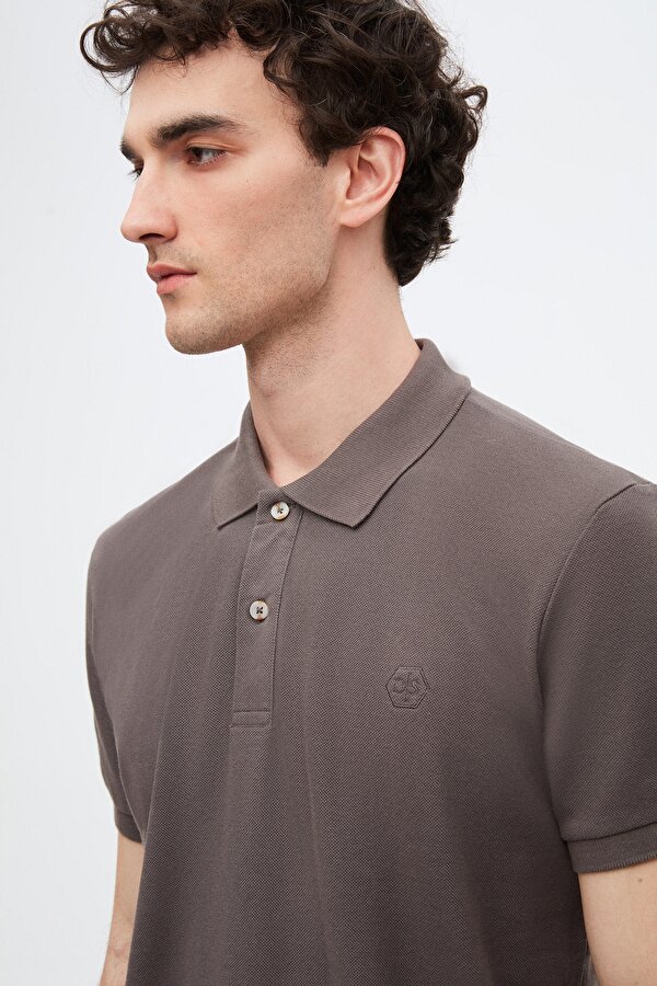 Ds Damat Regular Fit Antrasit T-Shirt