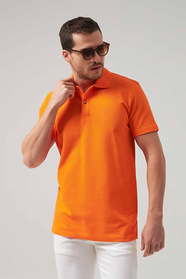 Ds Damat Regular Fit Turuncu T-Shirt