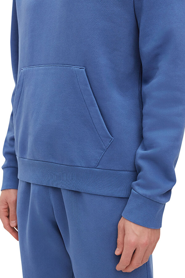 Reebok Ri Washed Oth Hood Синий 004 Мужчина Толстовка С Капюшоном