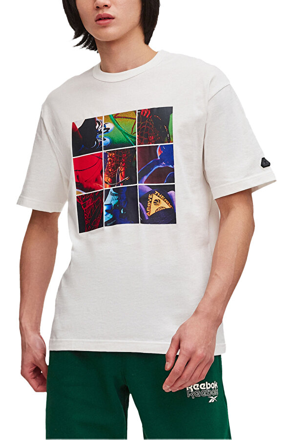 ATR COLLAGE TEE WHITE Man 054