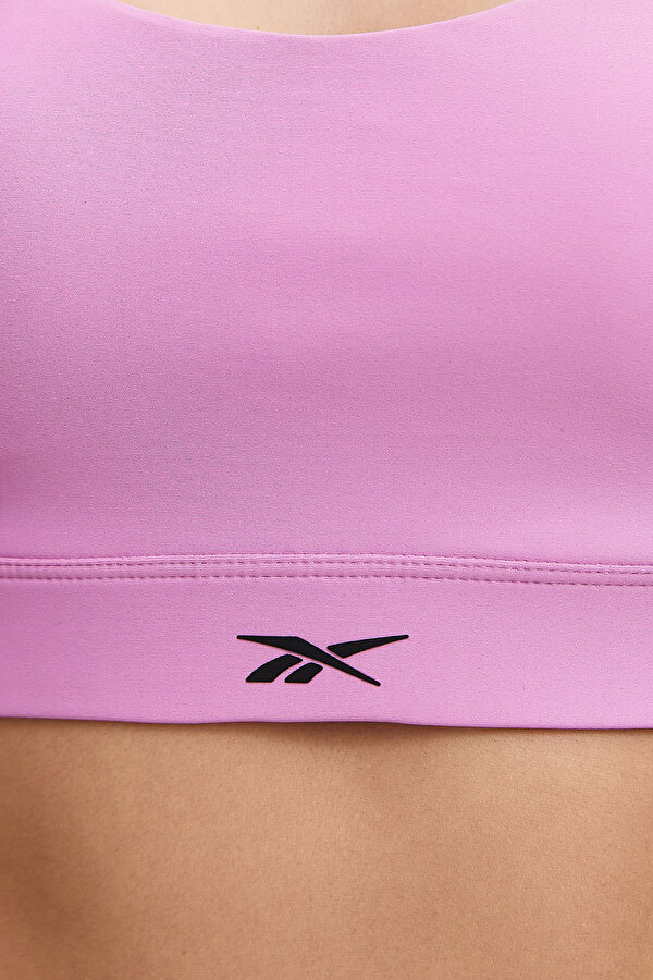 Clothing Reebok Lux Strappy Sports Bra Розовый 010
