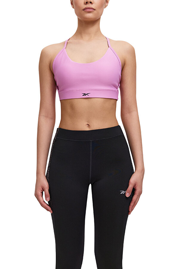 Clothing Reebok Lux Strappy Sports Bra Розовый 010