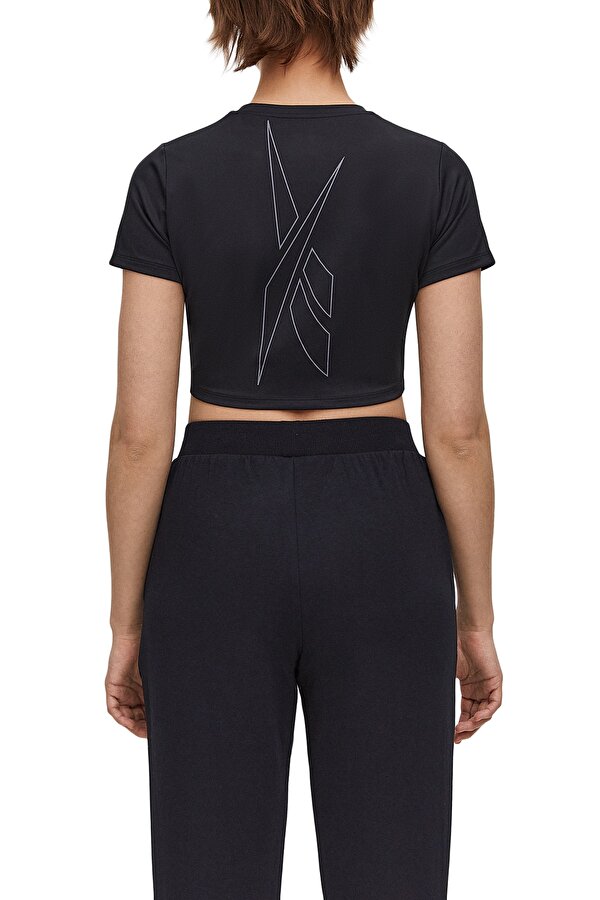 LUX BOLD CROP TEE BLACK Woman 054