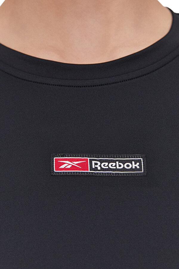 LUX BOLD CROP TEE BLACK Woman 054