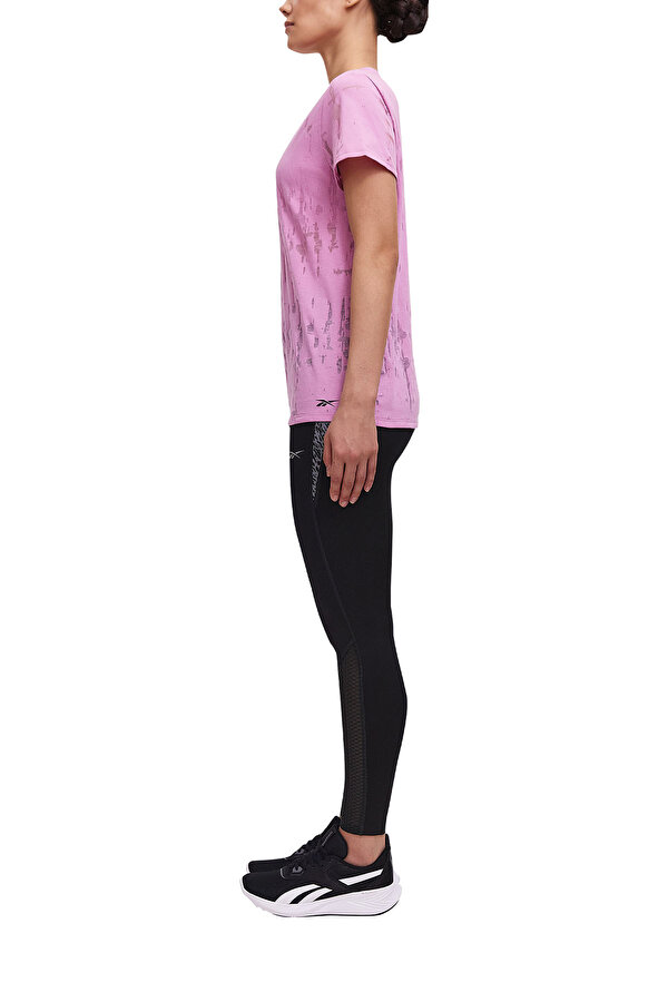 Reebok Burnout Tee Розовый 010 Женщина Футболка