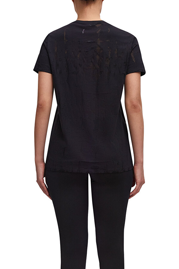 Reebok Burnout Tee Черный Женщина Футболка