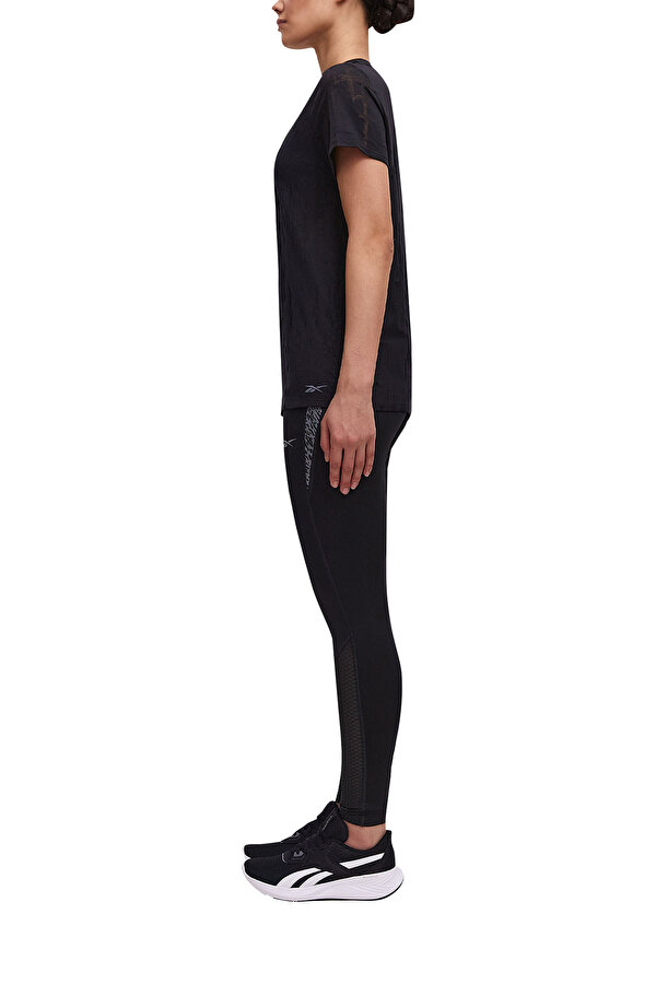 Reebok Burnout Tee Черный Женщина Футболка