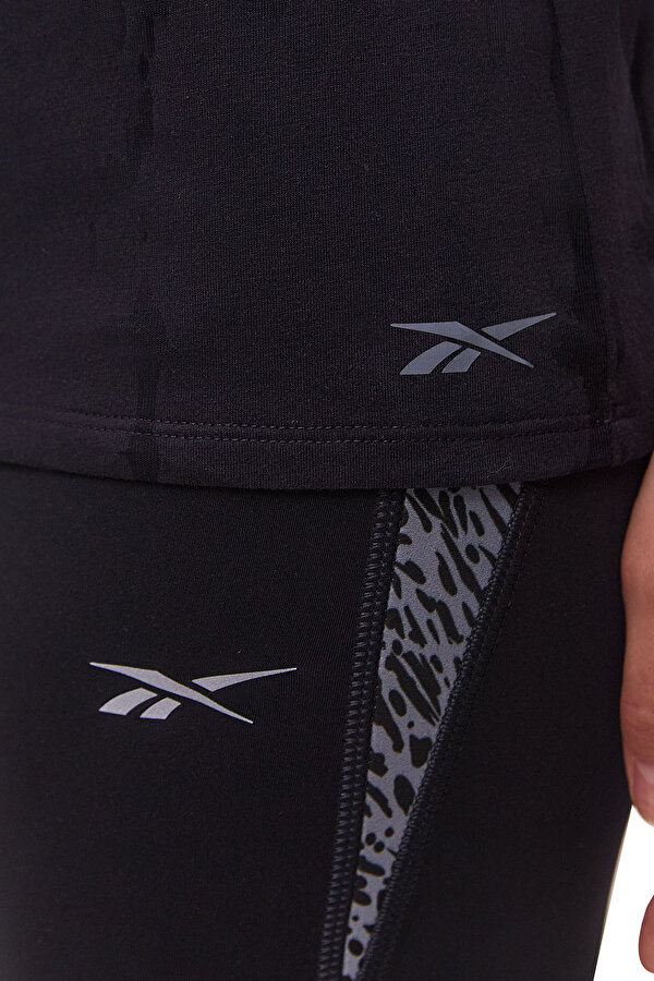 Reebok Burnout Tee Черный Женщина Футболка