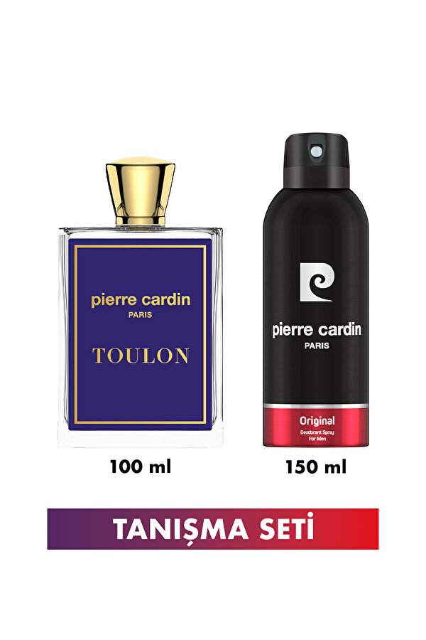TOULON EDT 100 ml Parfüm & Original 150 ml Deodorant Erkek Seti STCC021286