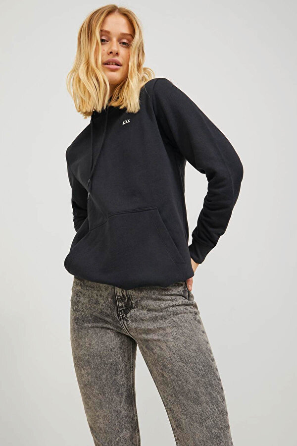 JXABBIE RLX LS EVERY HOOD Siyah Kadın Sweatshirt