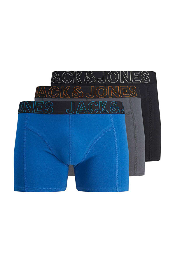 JACMURPHY SOLID TRUNKS 3 Çok Renkli Erkek Boxer