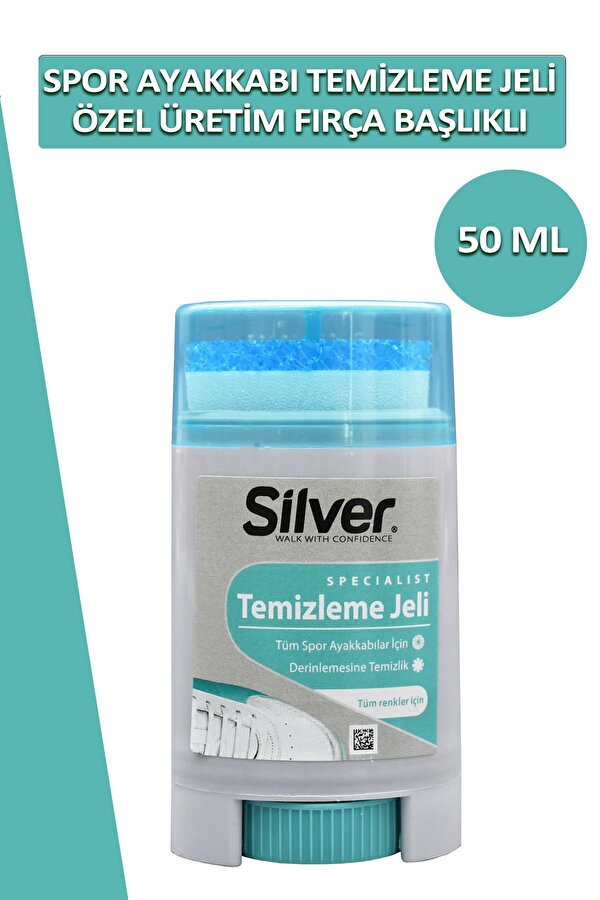 Spor Ayakkabı Temizleme Jeli Deri Ve Sneaker Leke Çıkarıcı Yenileyici 50 ml