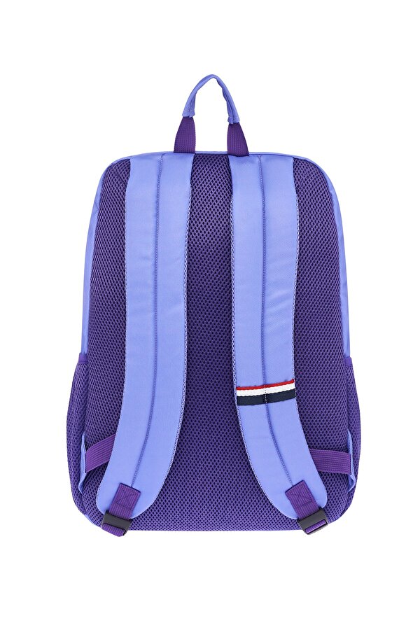 US Polo Assn 24111-24103-24109-24113-24107-24101 UNİSEX OKUL SIRT ÇANTASI ÖĞRENCİ GÜNLÜK SEYAHAT TATİL SPOR YÜRÜYÜŞ SEYAHAT GEZİ KAMP GÜNLÜK MOR