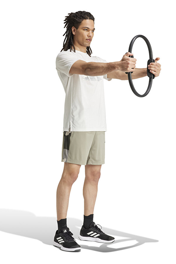 CAMO BIG LOGO T Beyaz Erkek Kısa Kol T-Shirt