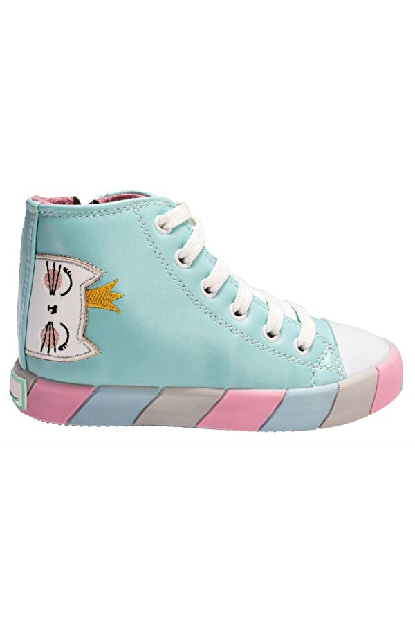 Kedi Prenses Mavi Kız Çocuk Sneakers