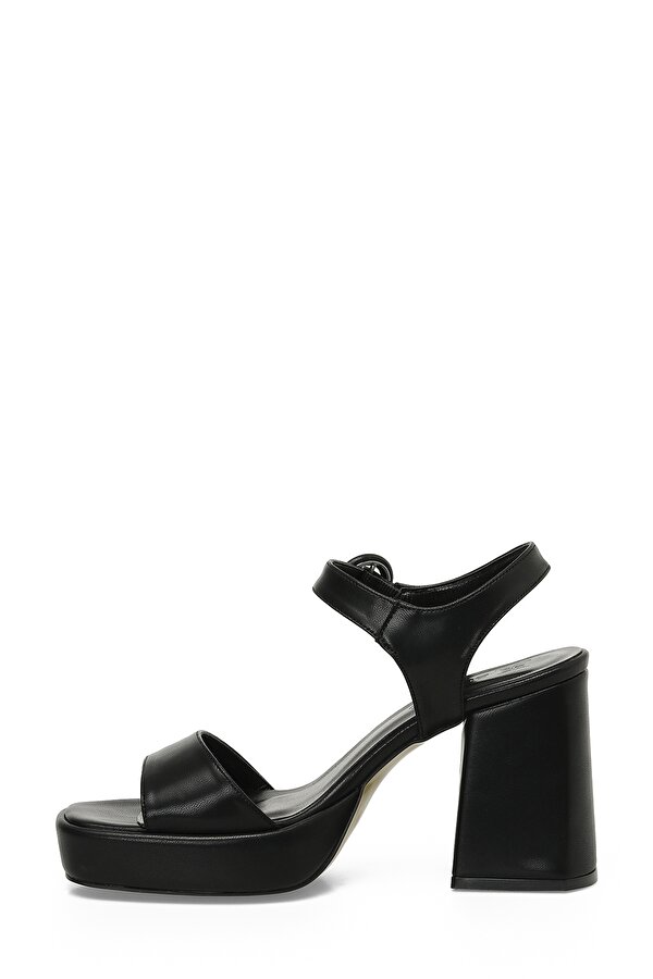 STAR 4FX Siyah Kadın Topuklu Sandalet