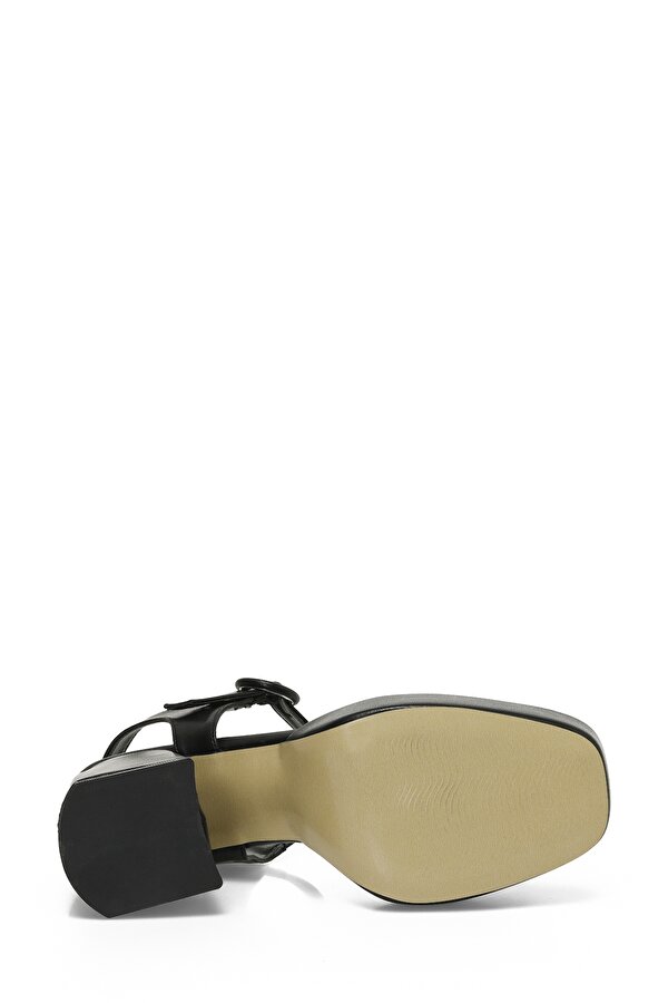 STAR 4FX Siyah Kadın Topuklu Sandalet