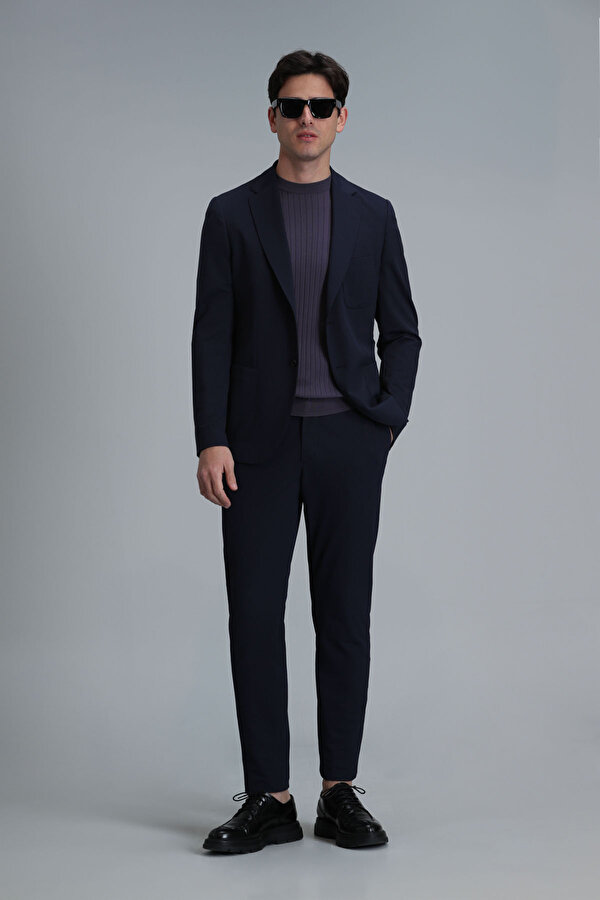 Erkek Hunter Smart Chino Slim Fit Pantolon 111190325 Lacivert