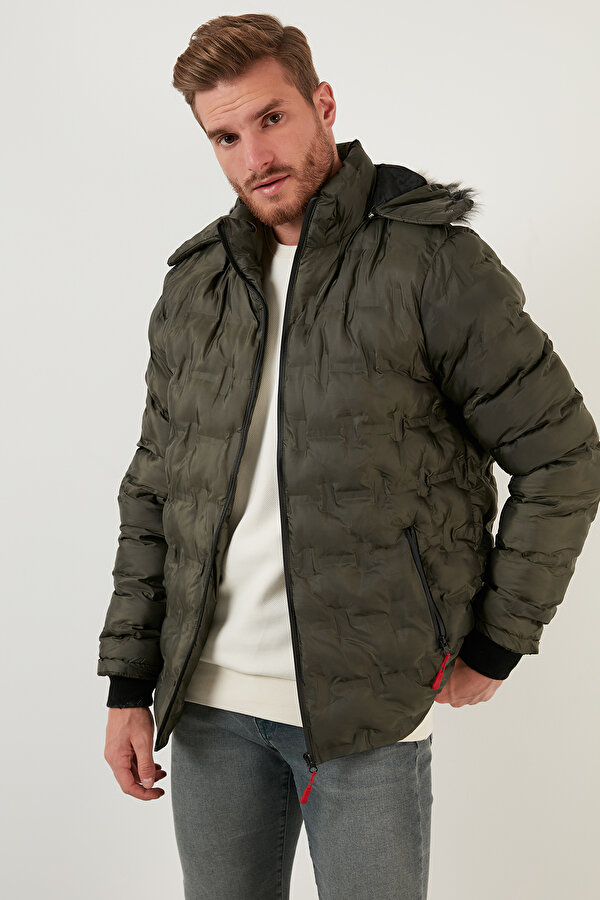 Erkek Mont 5760065 KOYU HAKİ
