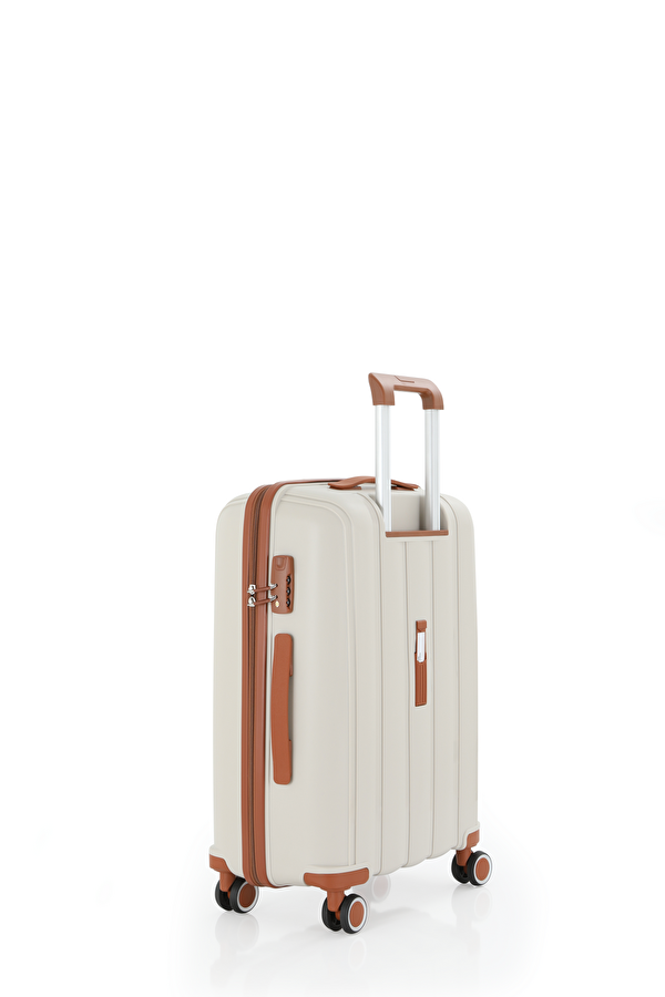 V305 PP Y.ÜRETİM VALİZ 55 CM + 65 CM KIRMIZI SET