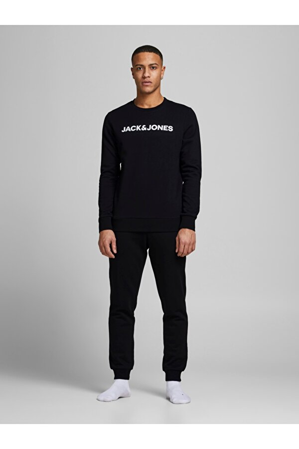 Jack&Jones Siyah Erkek Eşofman Takımı 12182478