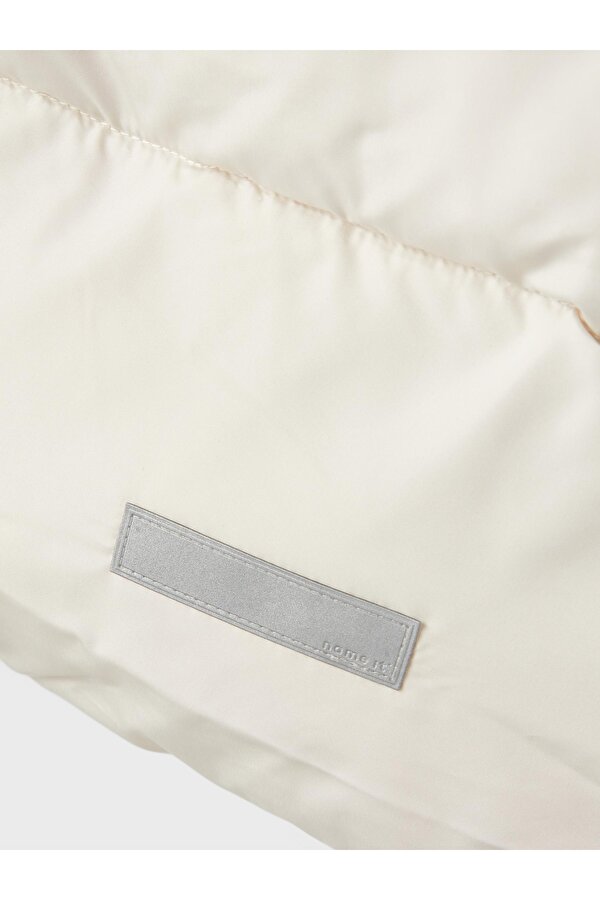 Kapüşonlu Sarı Kız Çocuk Mont 13205925