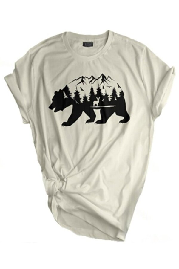 Store Unisex Baskılı Tişört Outdoor Sport T-shirt AYI