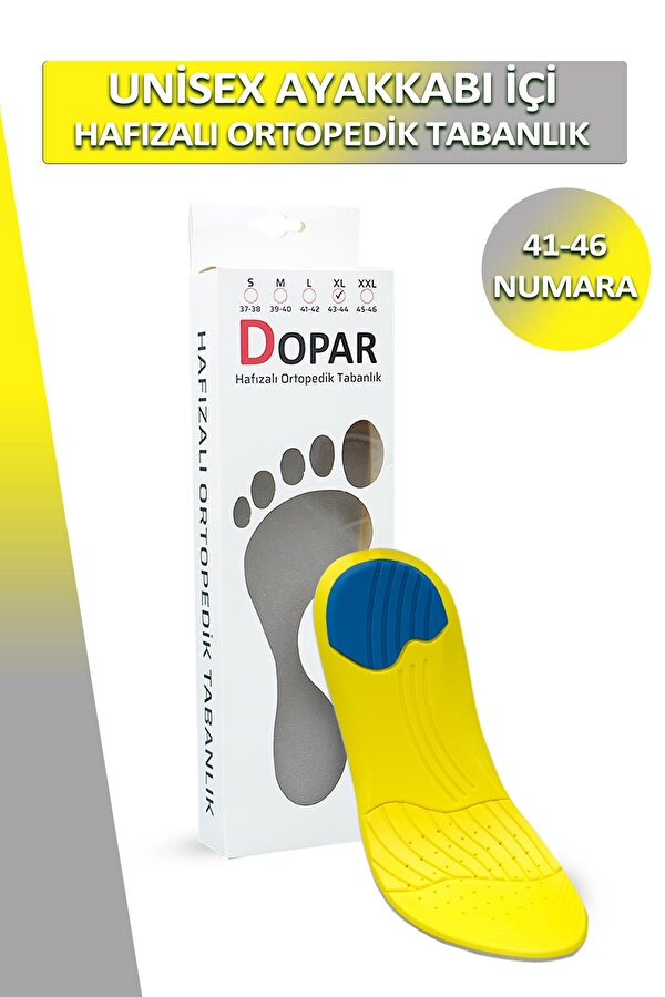 Hafızalı Ortopedik Tabanlık Kesilebilir Rahatlatıcı Ayakkabı Tabanlığı