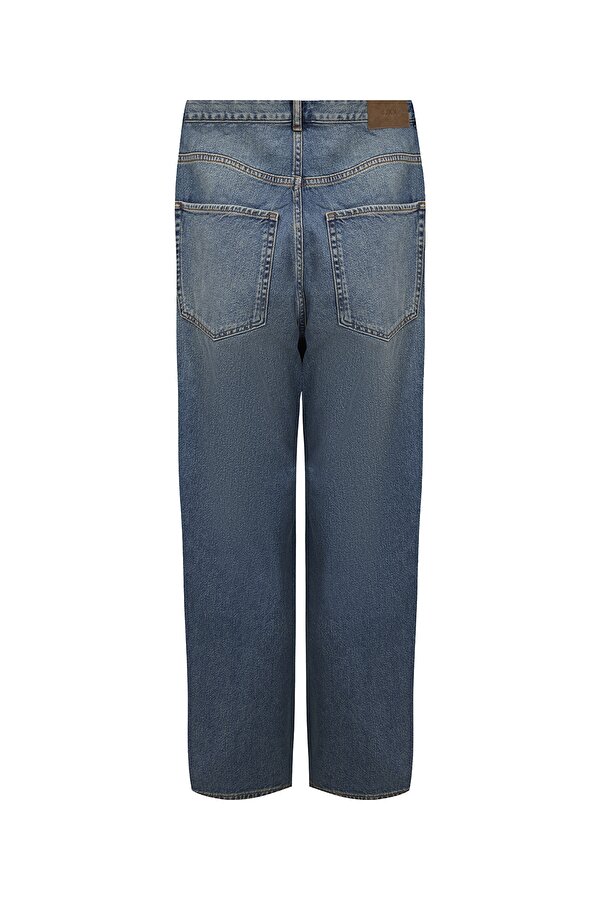JXERIN BAGGY MW JEANS EX Mavi Kadın Jean Pantolon