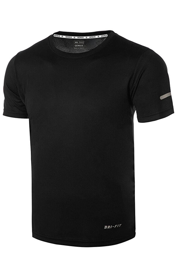 Erkek Nem Emici Hızlı Kuruma Atletik Teknik Performans Spor T-shirt Drıfıt-kısakol