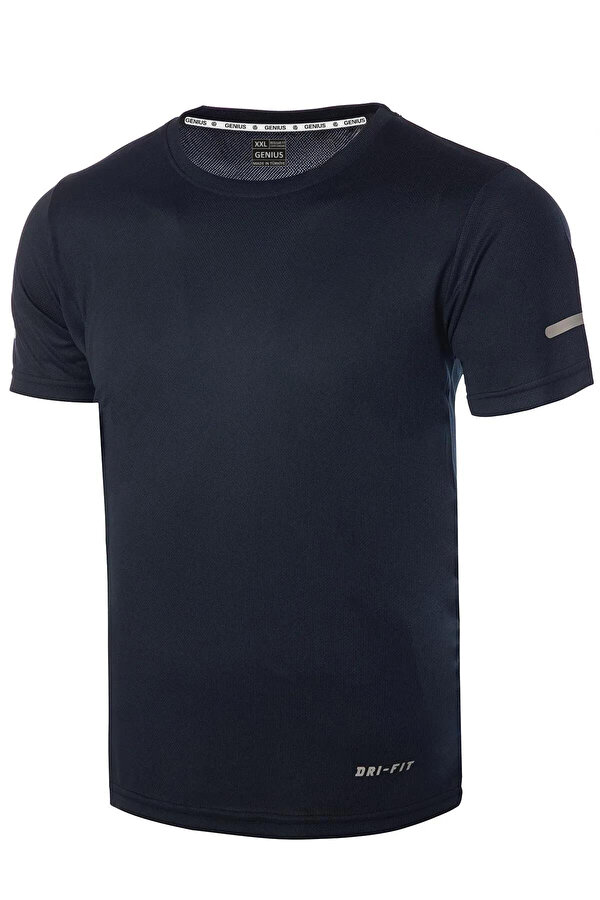 Erkek Nem Emici Hızlı Kuruma Atletik Teknik Performans Spor T-shirt Drıfıt-kısakol