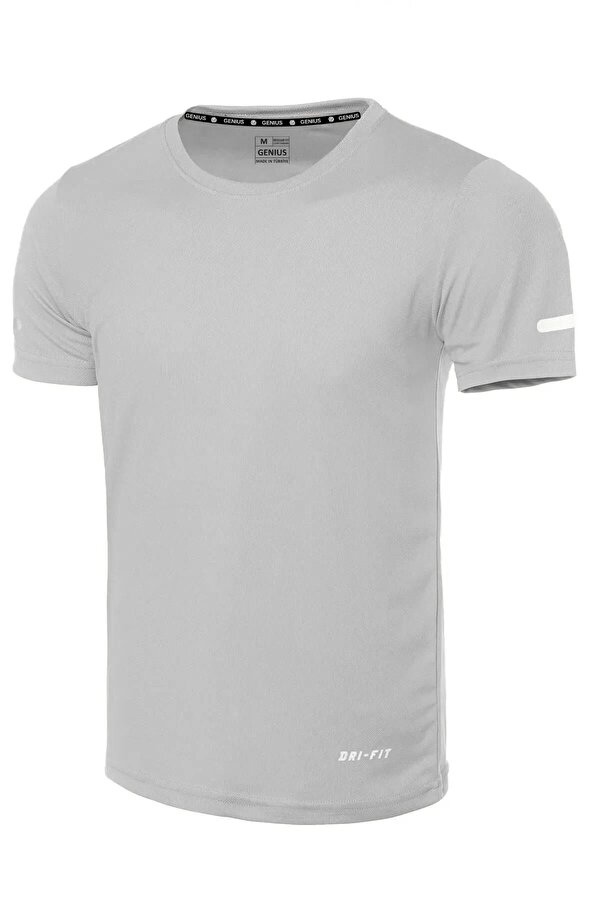 Erkek Nem Emici Hızlı Kuruma Atletik Teknik Performans Spor T-shirt Drıfıt-kısakol