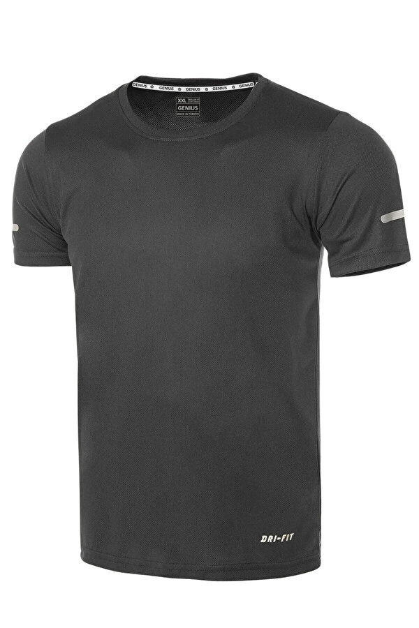 Erkek Nem Emici Hızlı Kuruma Atletik Teknik Performans Spor T-shirt Drıfıt-kısakol