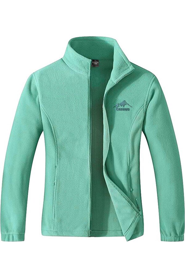 Unisex Polar Tam Fermuarlı Outdoor Polar Ceket Tactical
