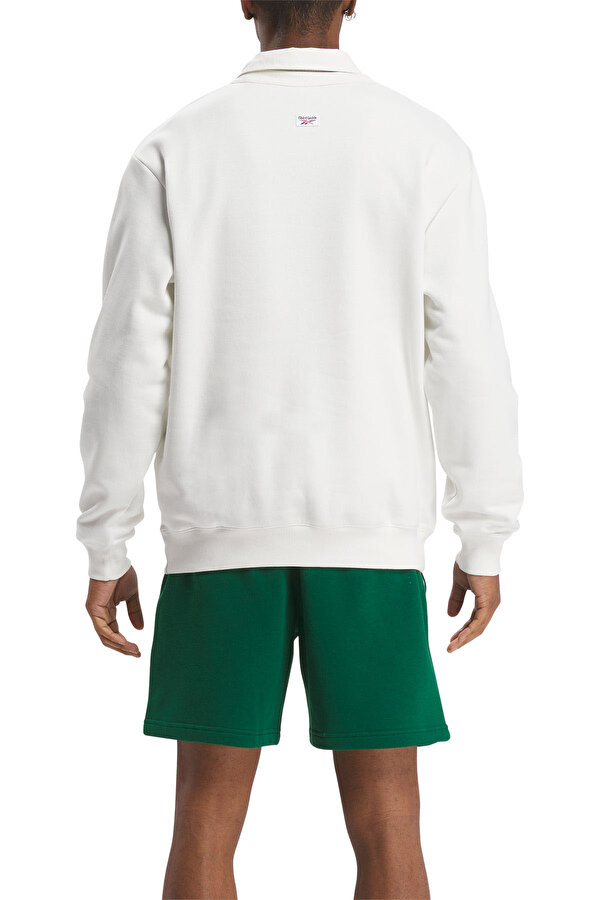 Reebok Cl Court Sport Crew Экрю Взрослый, Унисекс Джемпер