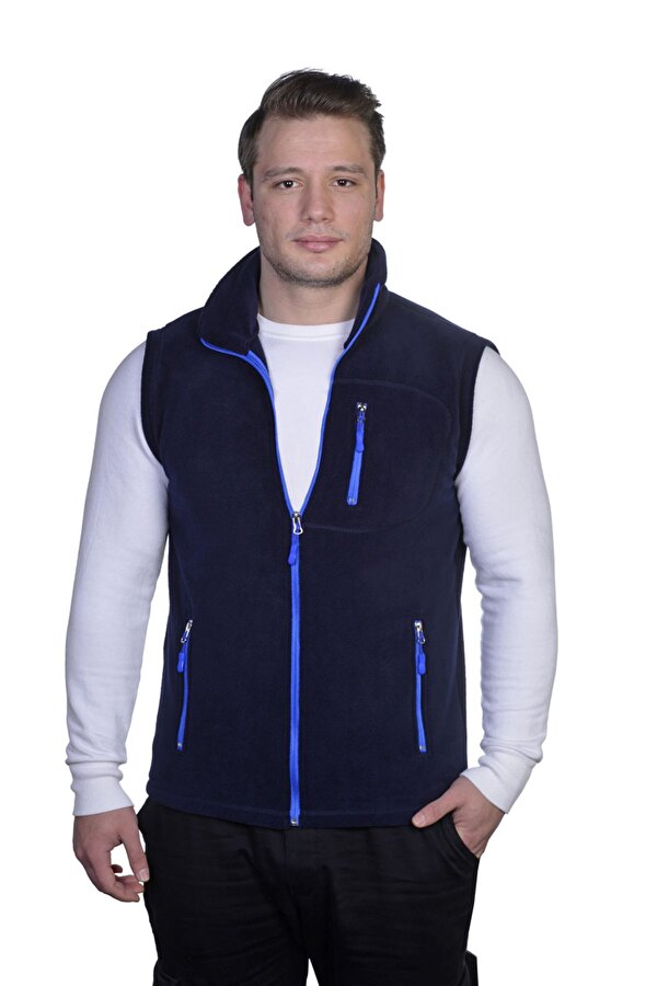 Store Erkek Polar Yelek Tam Femuarlı Outdoor Spor Yelek 3 Cepli 8 Renk